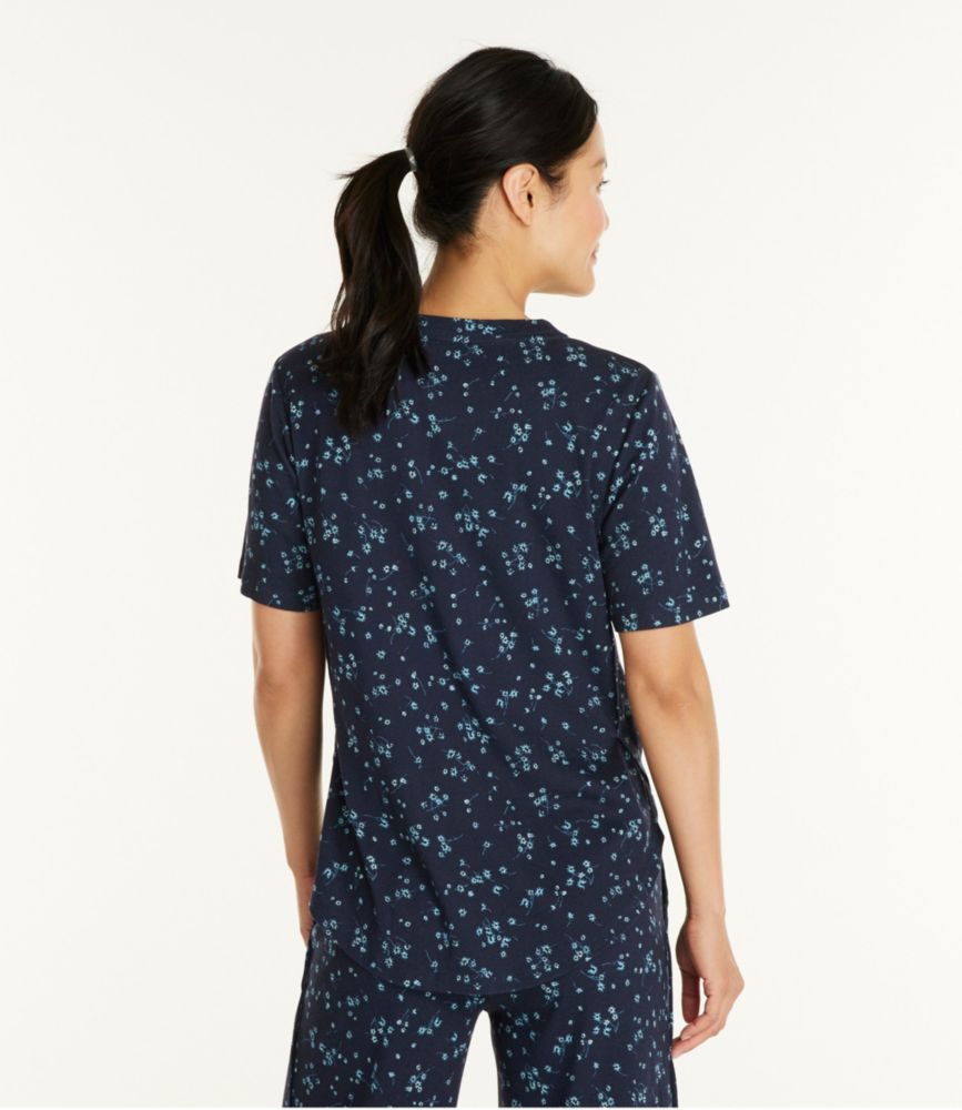 Women's Restorative Sleepwear, Sleep Top Print, , small image number 3