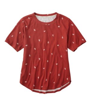 Women's Restorative Sleepwear, Sleep Top Print