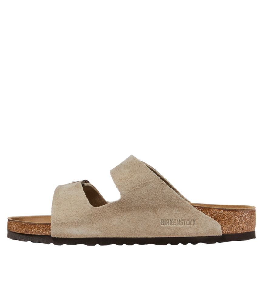 birkenstock men's arizona sandals taupe suede