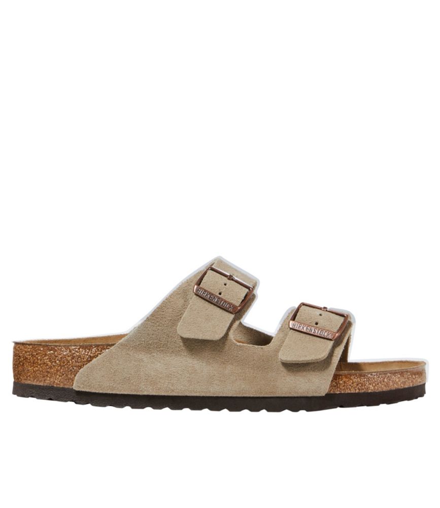 birkenstock men's arizona sandals taupe suede