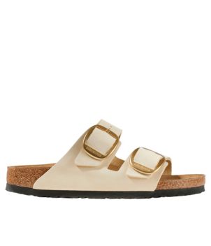 Women's Birkenstock Big Buckle Arizona Sandals, Nubuck