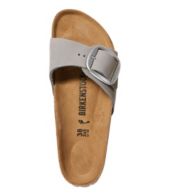 Birkenstock Madrid Big Buckle Sandals Apricot Leather Women's Size 37 L6M4