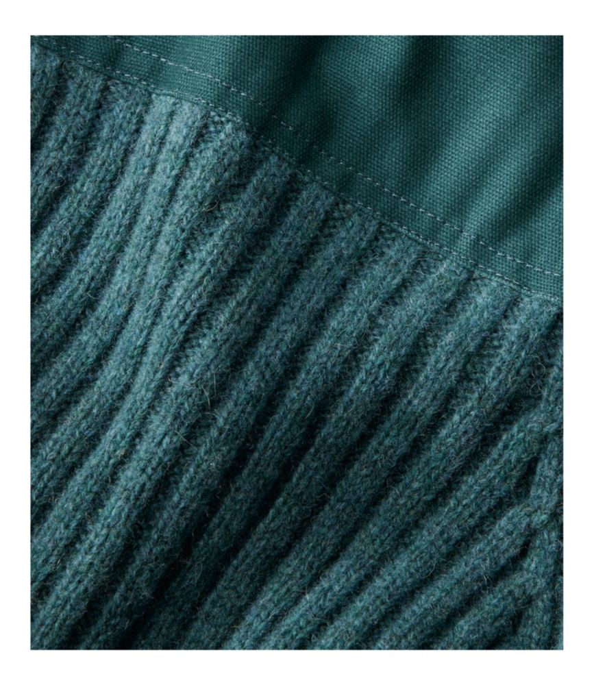 Women's Commando Sweater, Full-Zip, Currant, small image number 4