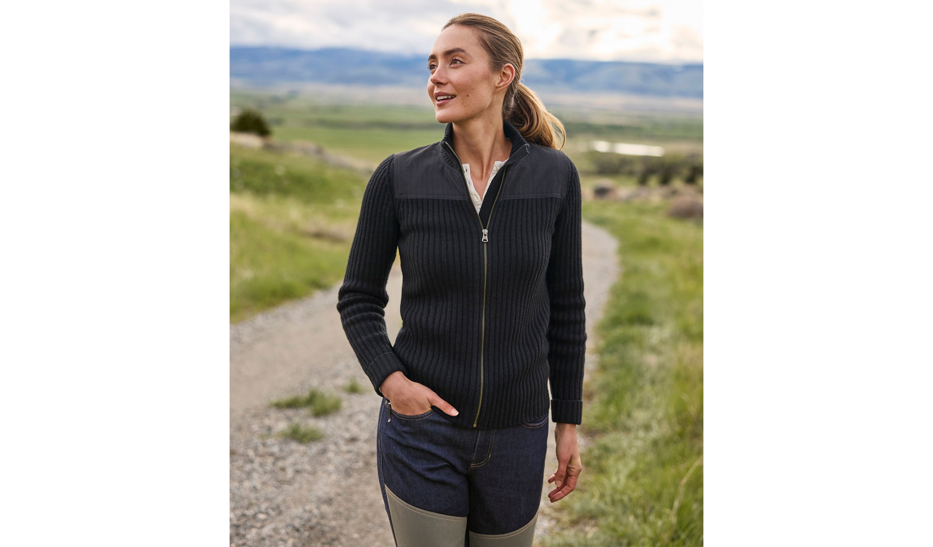Women's Commando Sweater, Full-Zip