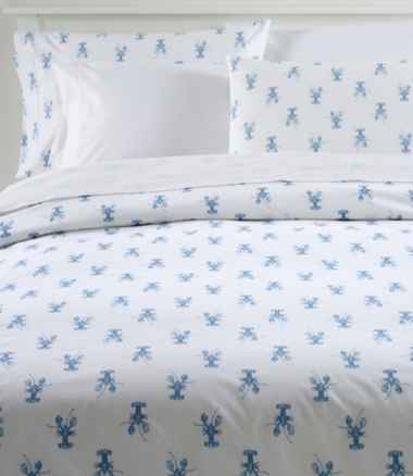 Sara Fitz&trade; Lobster Percale Comforter Cover Collection