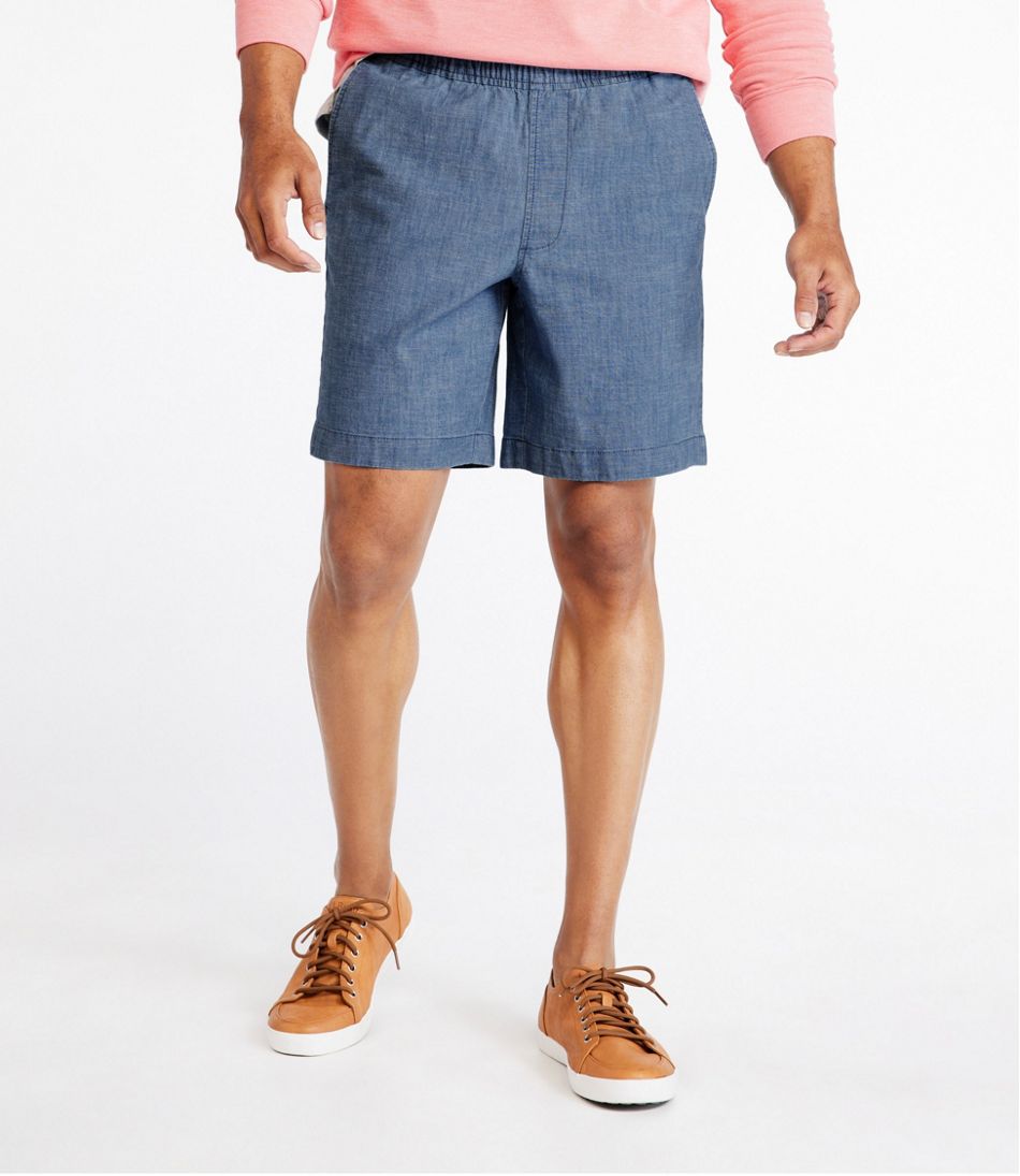 Men's Lakewashed® Stretch Khaki Shorts, 9 at L.L. Bean