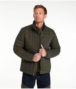 Men's L.L.Bean Upcountry Waxed Cotton Down Sweater