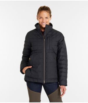 Women's L.L.Bean Upcountry Waxed Cotton Down Sweater