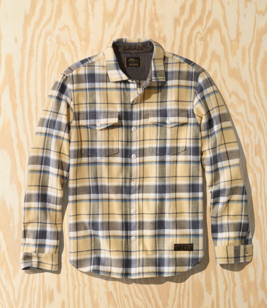 Adults' L.L.Bean x Todd Snyder Organic Cotton Stretch Twill Flannel