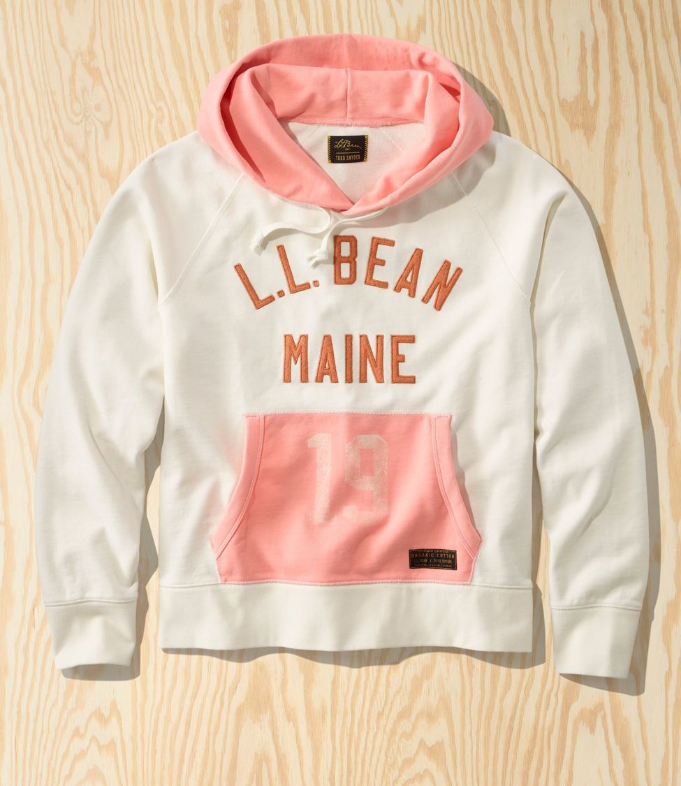 Adults' L.L.Bean x Todd Snyder Organic French Terry Hoodie, Graphic at L.L.  Bean