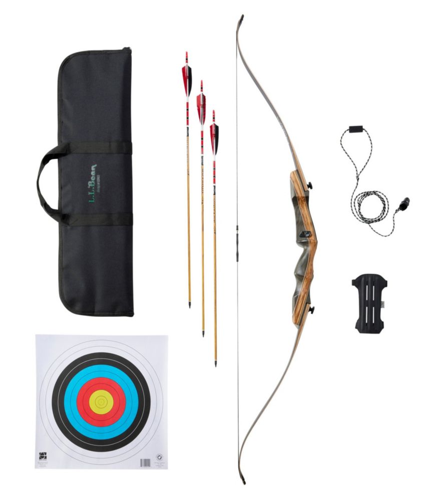 L.L.Bean Deluxe Family Archery Set, Natural Wood, small image number 2