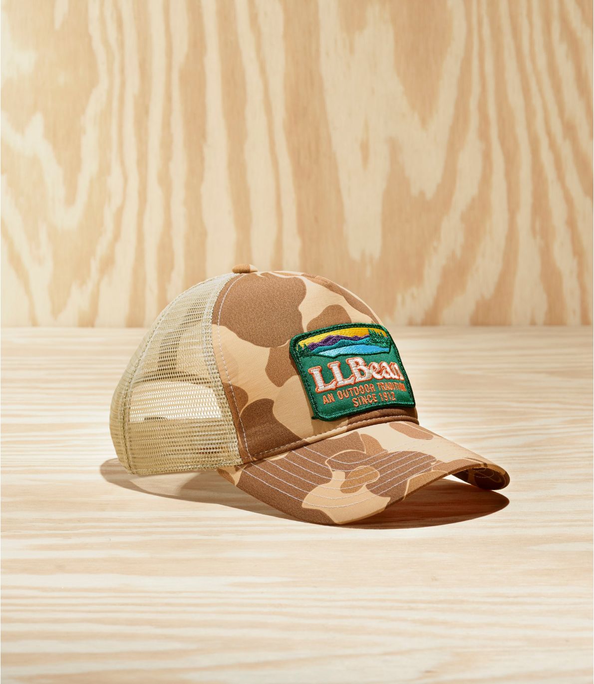 Adults' L.L.Bean x Todd Snyder Baseball Cap with Recycled Nylon, Pattern at L.L. Bean