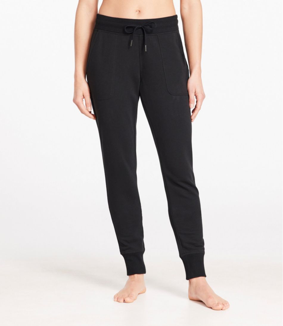 Long Cuffed Jogger & Yoga Sweat Pants (Black) – 4-rth