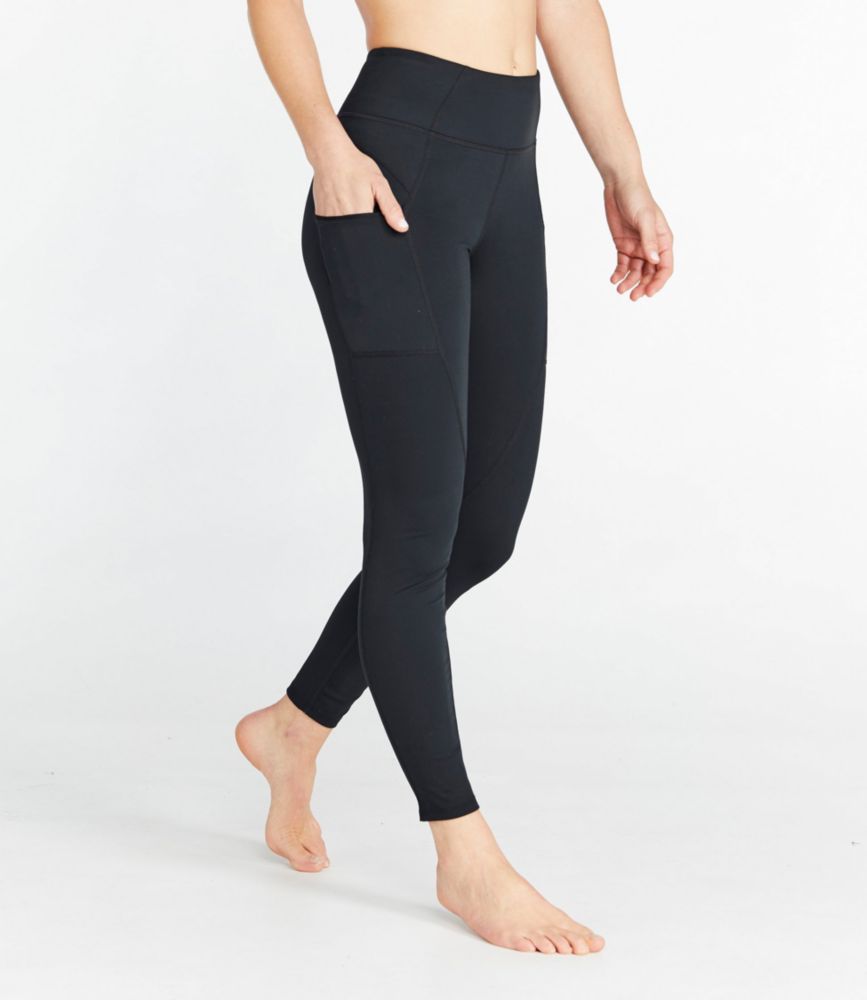 Women's L.L.Bean Everyday Performance High-Rise 7/8 Tights, High-Rise Pocket, , small image number 3