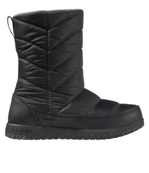 Women's Ultralight Quilted Insulated Boots, Tall Side-Zip