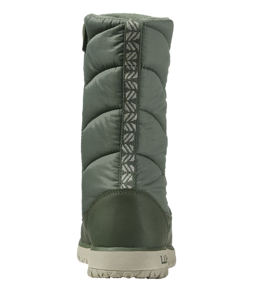 Women's Ultralight Quilted Insulated Boots, Tall Side-Zip