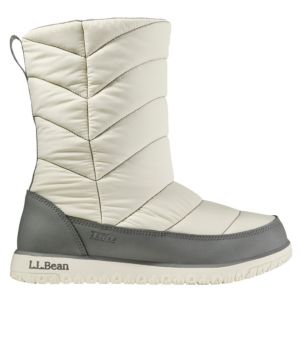 Women's Ultralight Quilted Insulated Boots, Tall Side-Zip