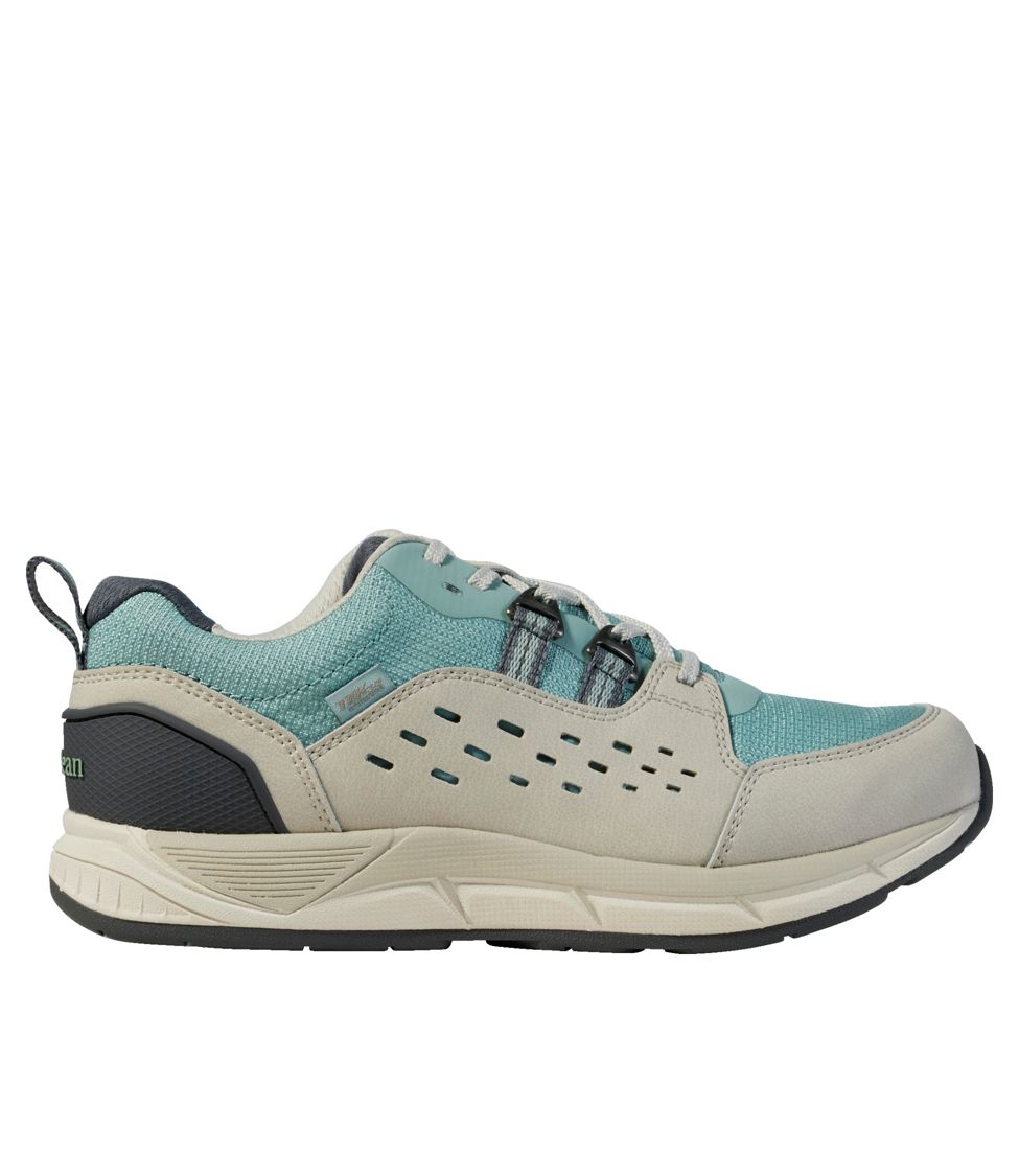 Women's Comfort Fitness Walking Shoes Silver Birch/Smokey Blue 11(B), Rubber | L.L.Bean