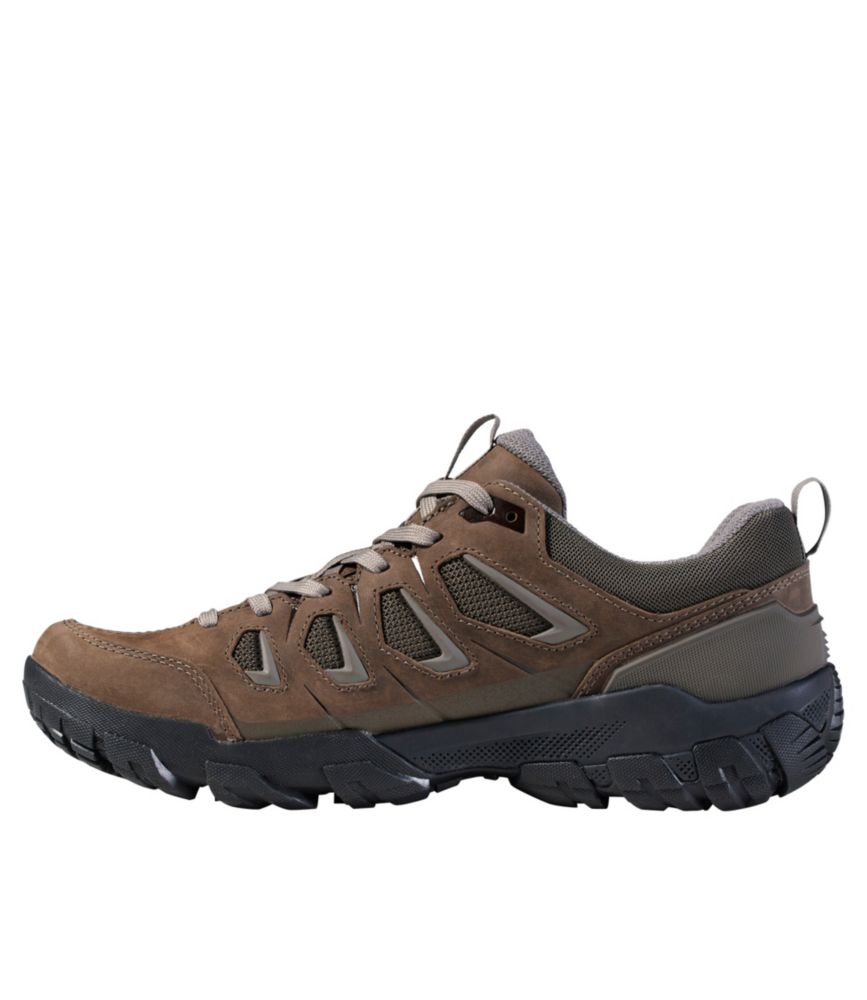Men's Oboz Sawtooth X B-DRY Hikers, Low, Classic Brown, small image number 2