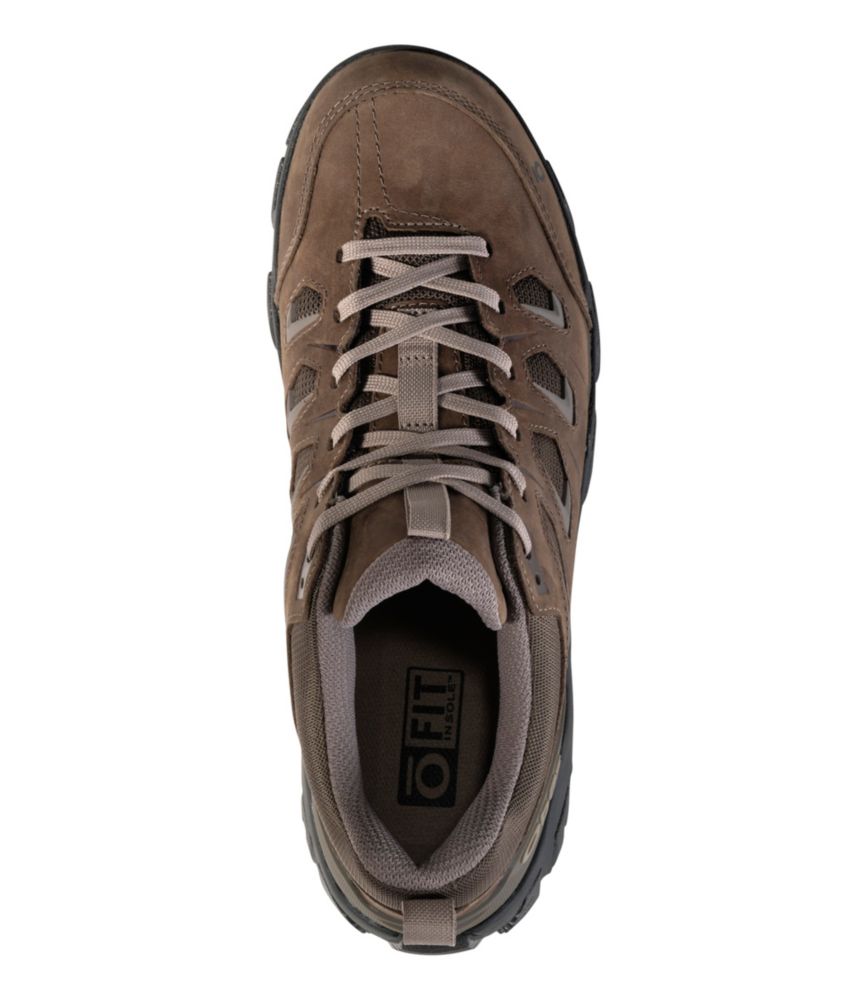 Men's Oboz Sawtooth X B-DRY Hikers, Low, Classic Brown, small image number 4