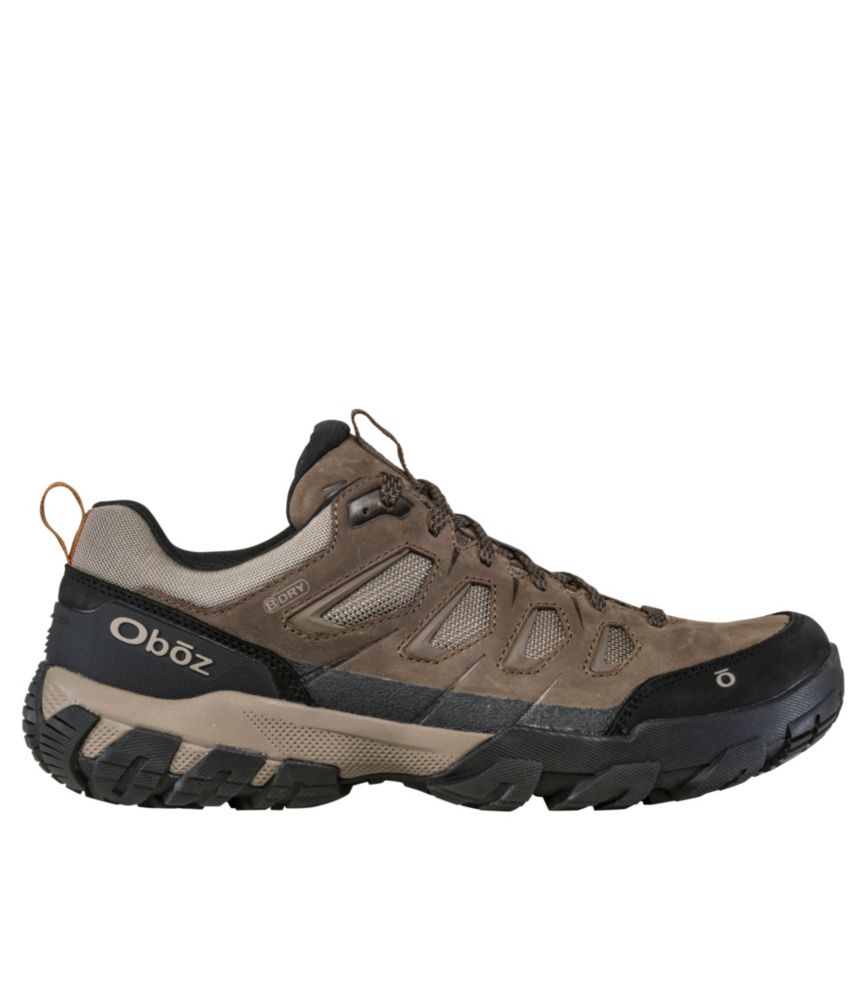 Men's Oboz Sawtooth X B-DRY Hikers, Low, Canteen, small image number 1