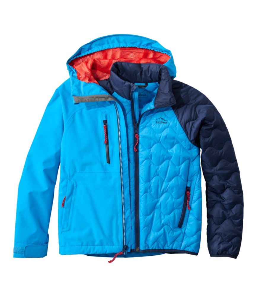 Kids' Pathfinder Waterproof 3-in-1 Jacket, Bold Aqua, small image number 5