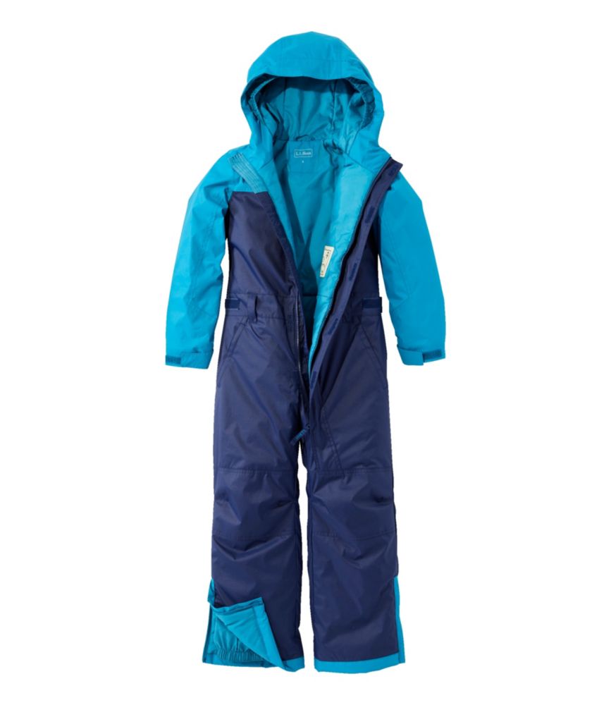 Kids' Cold Buster Snowsuit, Teal Shadow/Deepest Blue, small image number 5