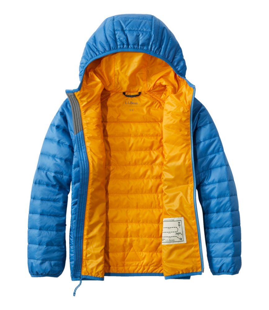 Kids' PrimaLoft Packaway Hooded Jacket, Soft Juniper, small image number 6