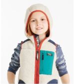 Kids' Sherpa Fleece Hooded Vest