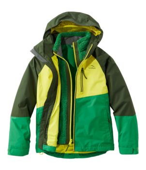 Kids' Fleece-Lined 3-in-1 Jacket