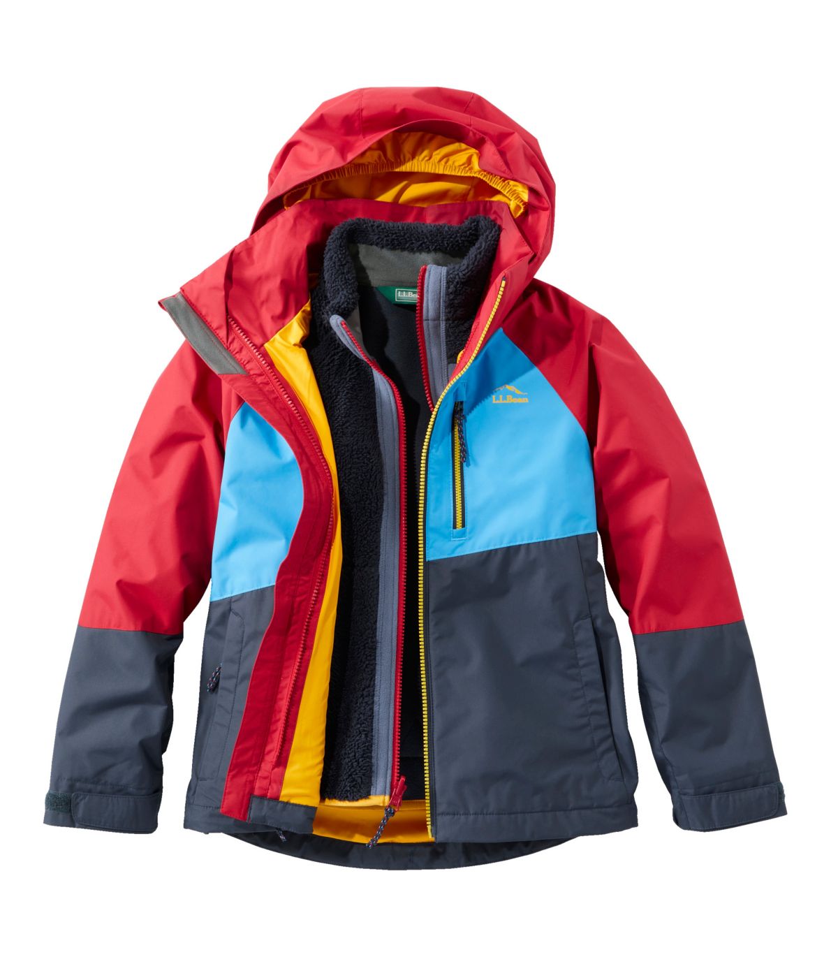 Kids' Fleece-Lined 3-in-1 Jacket