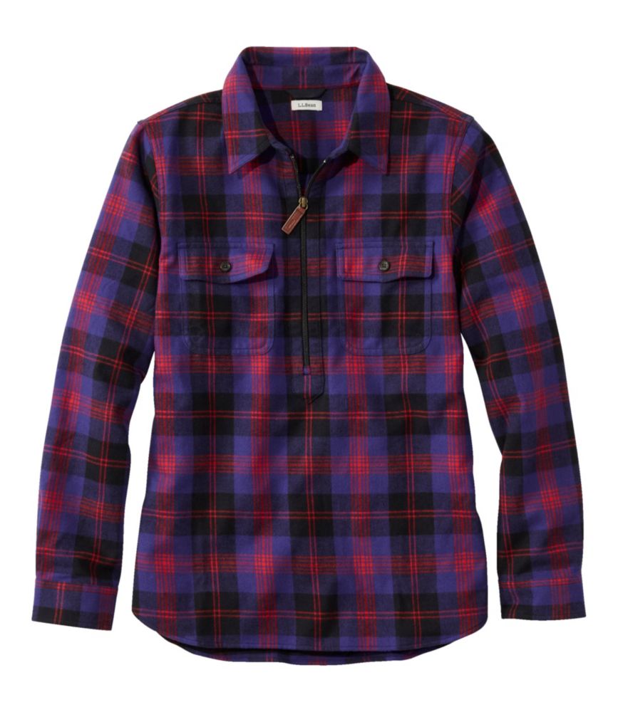 Women's Scotch Plaid Flannel Shirt