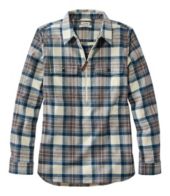 Women's L.L.Bean Heritage Washed Twill Shirt, Long-Sleeve Plaid