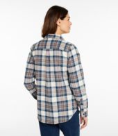 Women's Scotch Plaid Flannel Shirt, Quarter-Zip