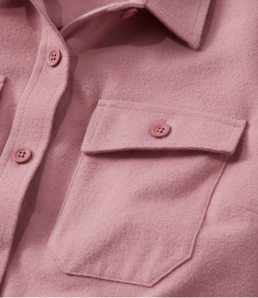 Women's Heritage Chamois Shirt, Washed Orchid, small image number 4