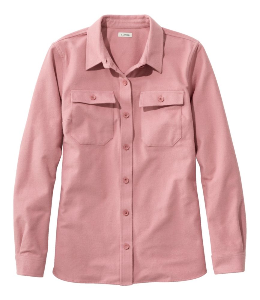 Women's Heritage Chamois Shirt, Washed Orchid, small image number 1