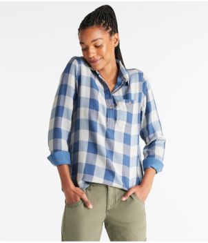 Women's Cozy Double Cloth Shirt