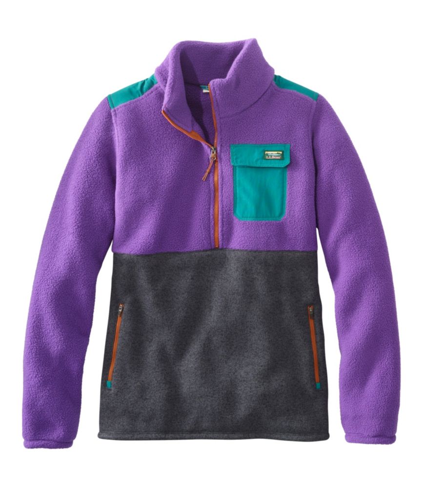 Bright Purple/Charcoal Gray Heather