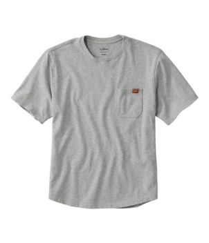 Men's BeanBuilt Cotton Tees, Pocket, Short-Sleeve