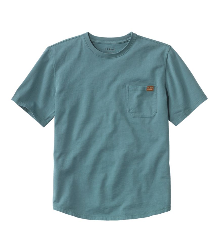 Men's BeanBuilt Cotton Tees, Pocket, Short-Sleeve, , small image number 1