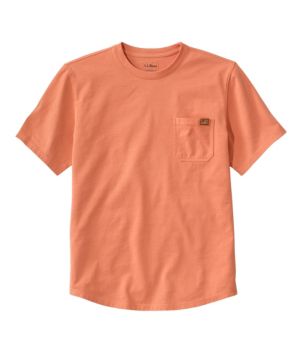 Men's BeanBuilt Cotton Tees, Pocket, Short-Sleeve