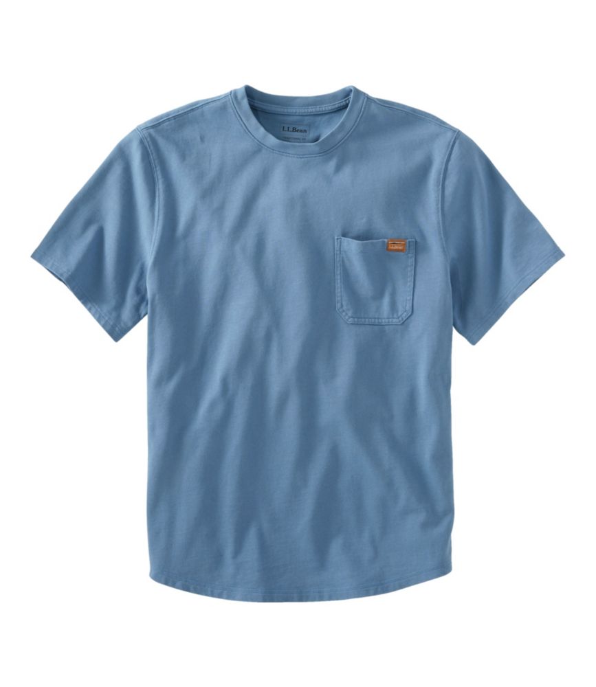 Men's BeanBuilt Cotton Tees, Pocket, Short-Sleeve