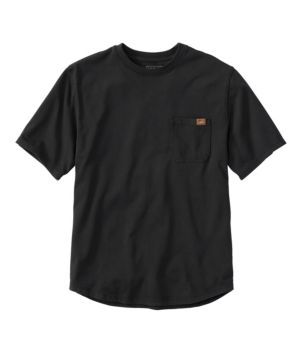 Men's BeanBuilt Cotton Tees, Pocket, Short-Sleeve