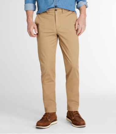 Men's Lakewashed® Stretch Khakis, Standard Fit Slim Straight