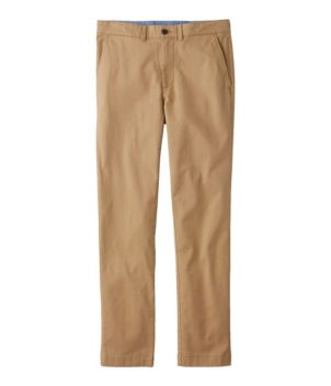 Men's Lakewashed Stretch Khakis, Slim Fit, Straight Leg