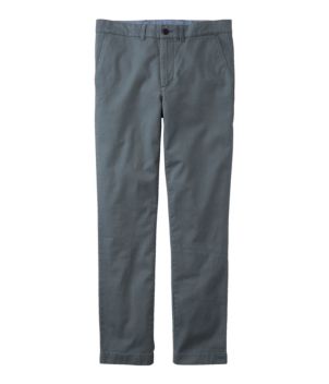 Men's Lakewashed Stretch Khakis, Slim Fit, Straight Leg
