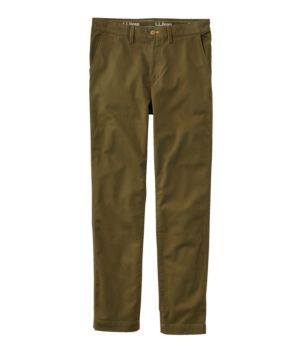 Men's Comfort Stretch Chino Pants, Slim Fit, Straight Leg