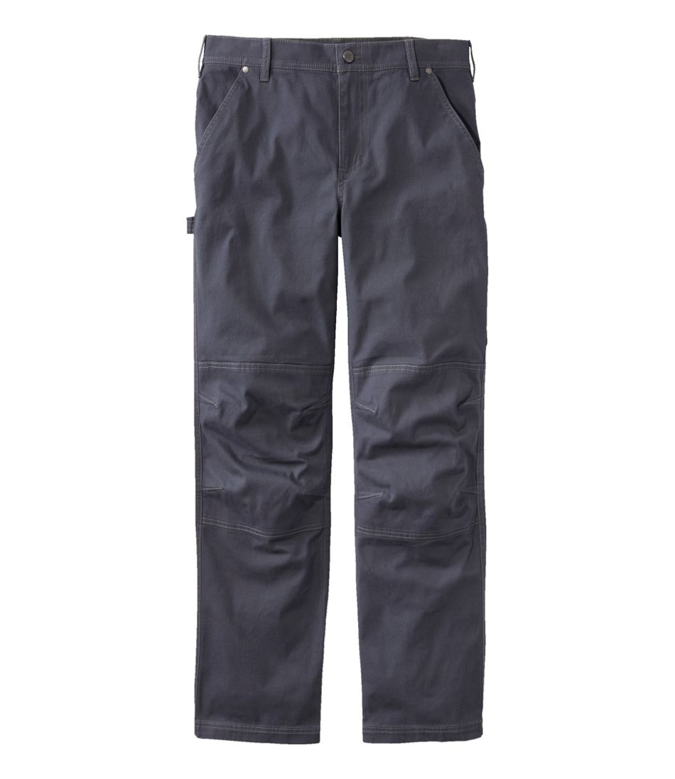 Straight Non-Stretch Canvas Workwear Pants