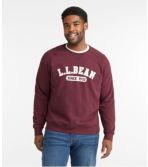 Men's L.L.Bean 1912 Sweatshirt, Raglan Crewneck, Logo