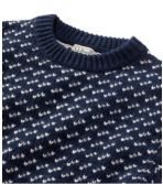Men's Bean's Classic Ragg Wool Sweater, Crewneck, Birdseye